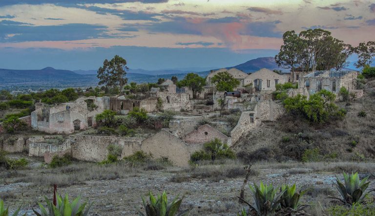 Mineral de Pozos, Pueblo fantasma de Guanajuato.