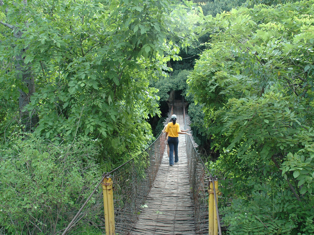 Senderismo en áreas naturales