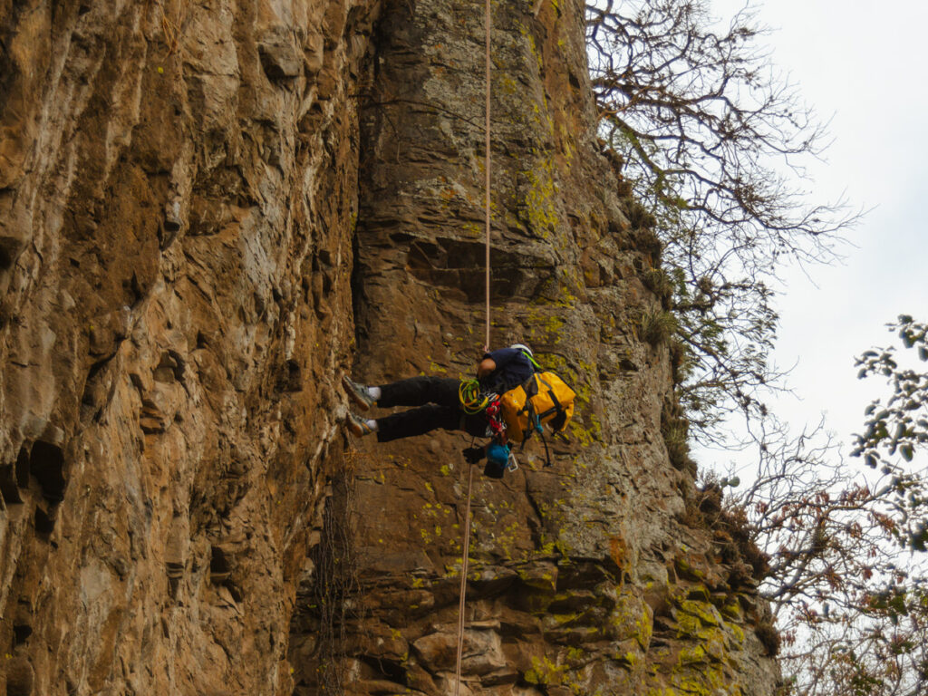 cañón de la hoya rappel